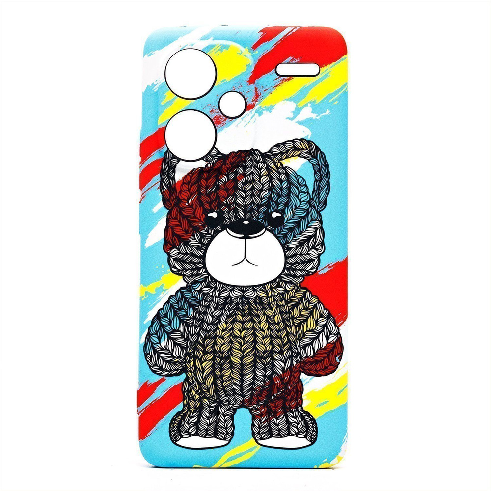 Чехол для Xiaomi Redmi Note 13 Pro+ (23090RA98G) Luxo силиконовый (рис.114) #1