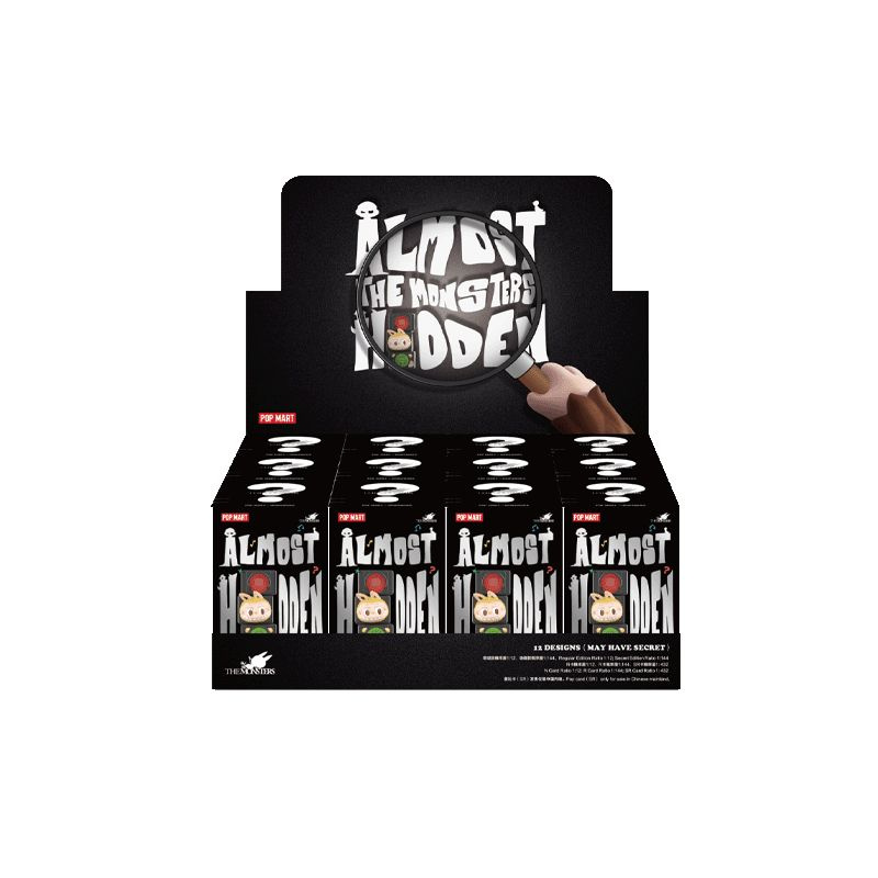 POP MART - Коллекция Labubu THE MONSTERS Almost Hidden Серия