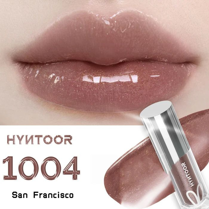 блеск для губ HYNTOOR Future Planet Shimmer Mirror Lip Gloss - #1004 San Francisco #1