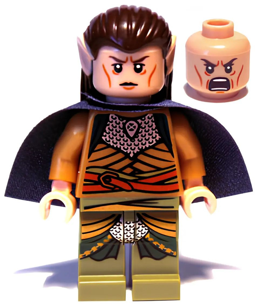 Минифигурка Lego Lord of Rings Elrond - Short Cape lor033 U #1