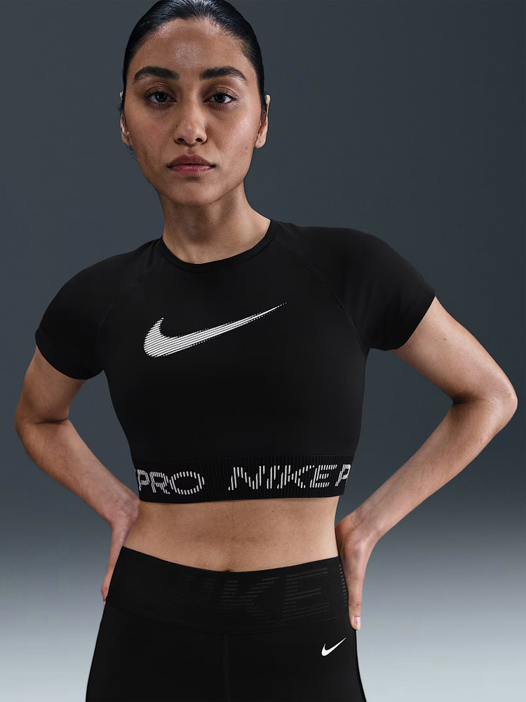 Футболка Nike W NP DF SS TOP TT GRX #1
