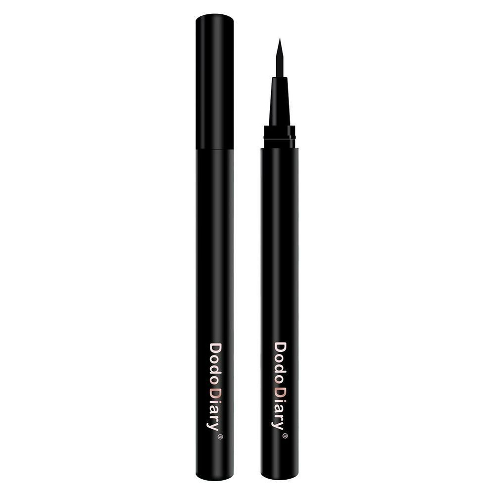 Подводка-фломастер для глаз waterproof 24H smudgeproof тон Черный #1
