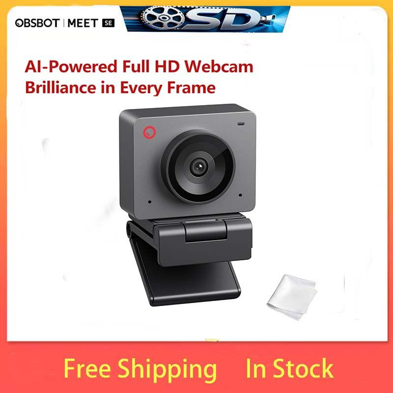 OBSBOT Meet SE 1080P 100FPS Веб-камера AI Frameing Streaming