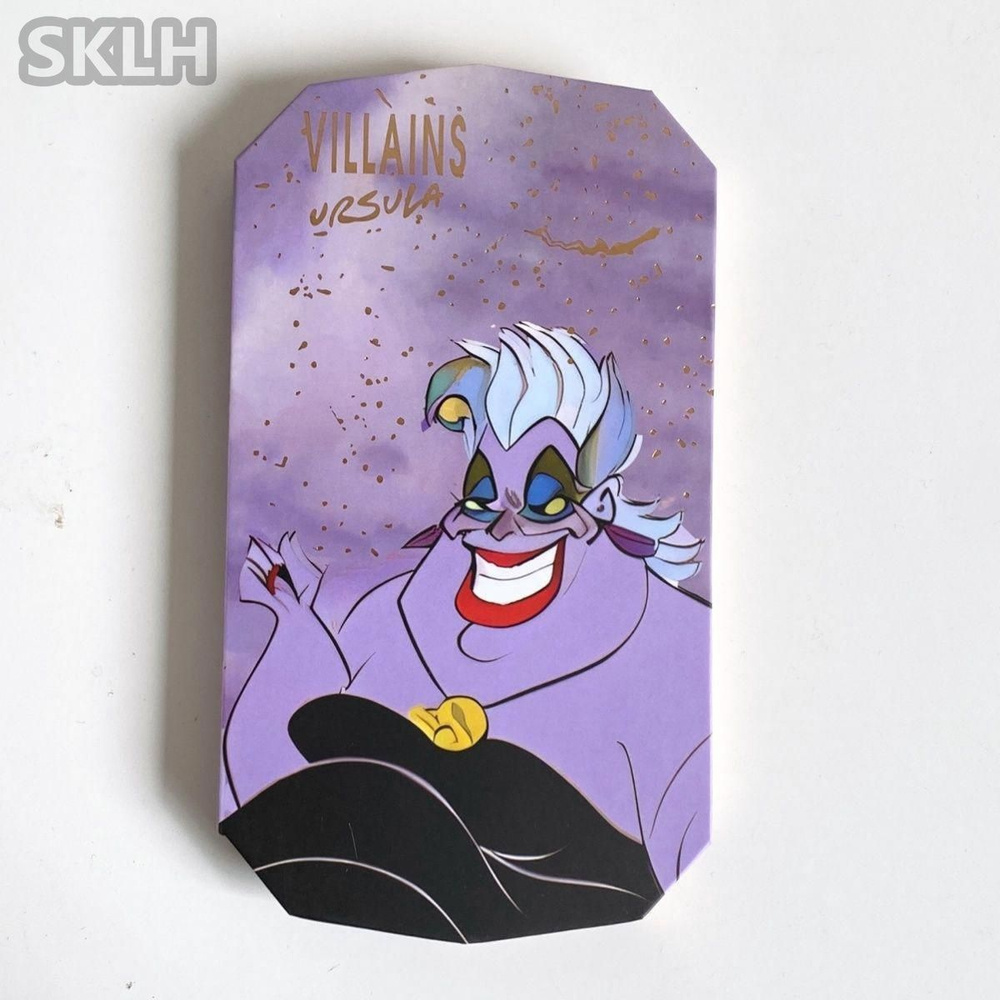 Villains Disney Earthy 18 Colour Eyeshadow Palette, разноцветные тени ...