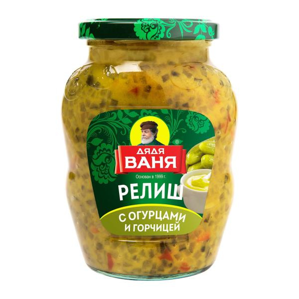 Релиш Дядя Ваня с горчицей 350г #1