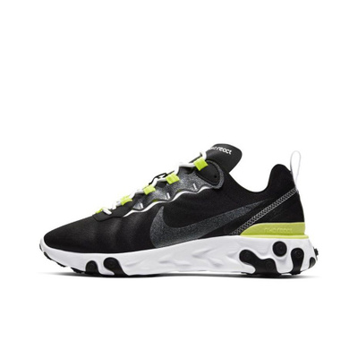 Nike element react 55 black white deals