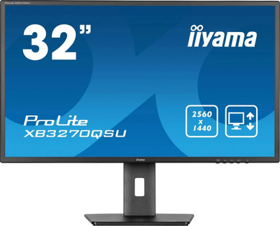 中古】iiyama モニター ディスプレイ XB3270QS-B1 31.5インチ
