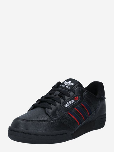 Adidas continental best sale 80 black suede