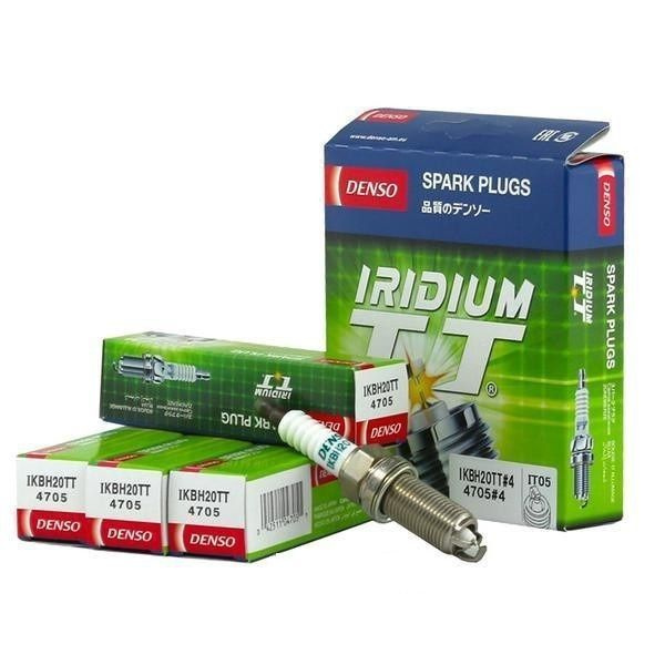 DENSO 4705 Свеча зажигания Iridium TT. Диам-14 мм, длина-26,5 мм, ключ-16