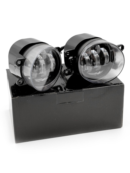 Светодиодные фары led птф на Toyota Vitz 2005-2020 XP90 XP130