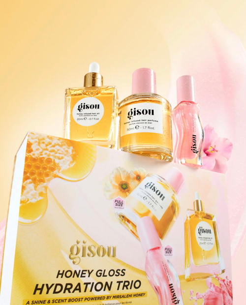 gisou Подарочный набор Honey Gloss Hydration Trio купить на OZON