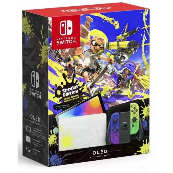 Игровая приставка Nintendo Switch OLED Pokemon Scarlet & Violet Edition, фиолетовый, фото 4