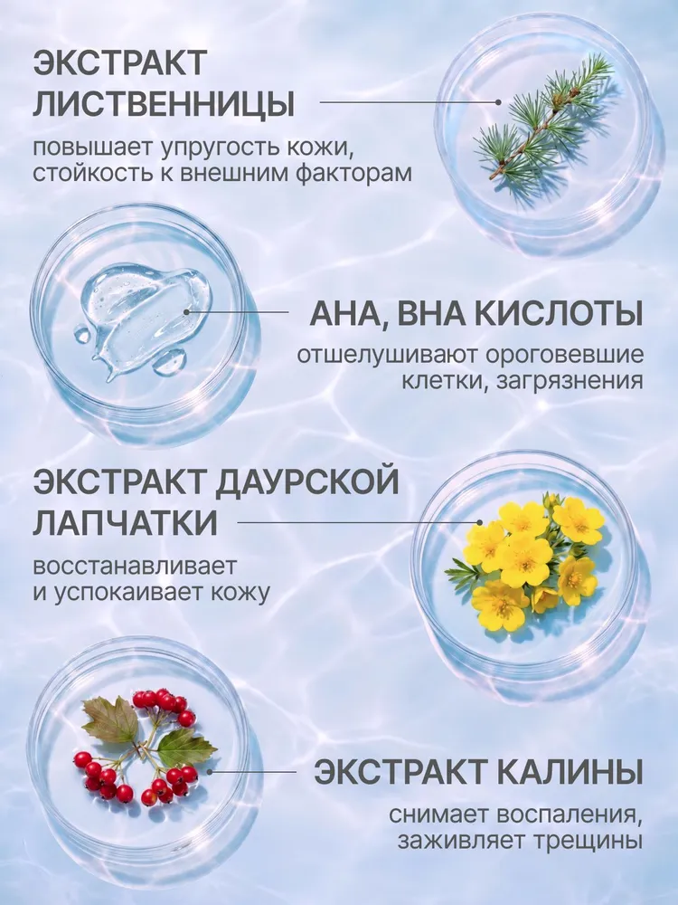 ICE by NATURA SIBERICA Мультикислотный профессиональный пилинг глубокого очищения кожи головы, SCALP EXPERT, 150 мл., 150 мл, фото 3