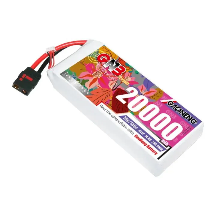 Gaoneng GNB 4S1P 14.8V 20000mAh 70C XT90S Lipo battery Gaoneng GNB 4S1P 14.8V 20000mAh 70C XT90S Lipo battery