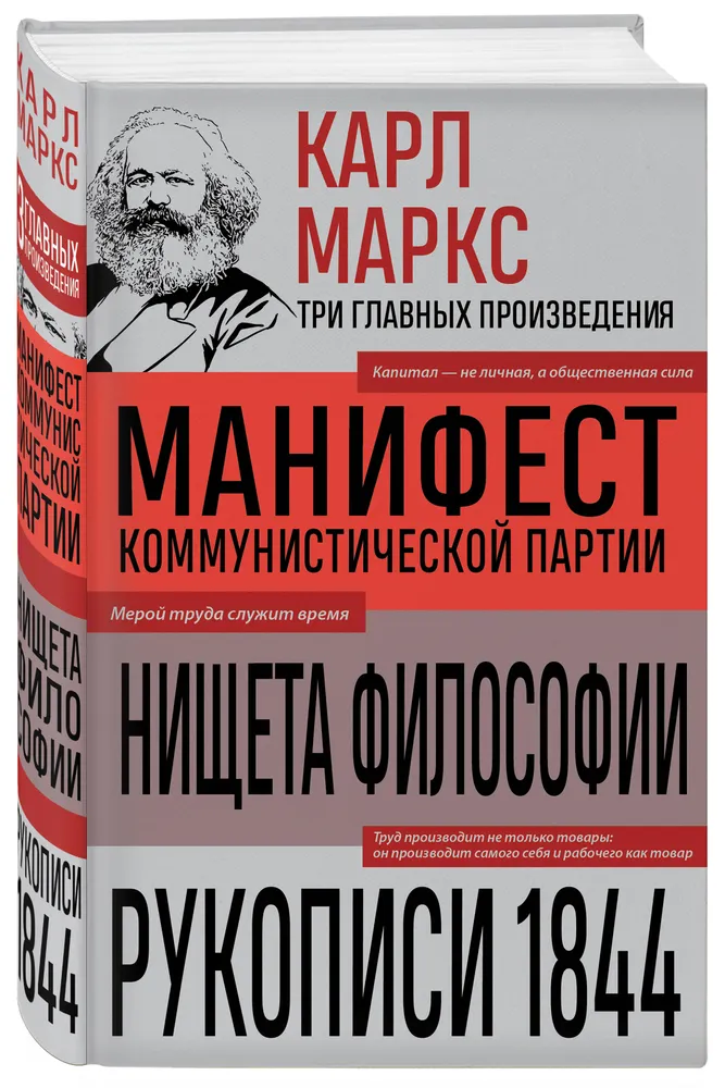 Карл Маркс. Манифест коммунистической партии. Нищета философии. Рукописи 1844