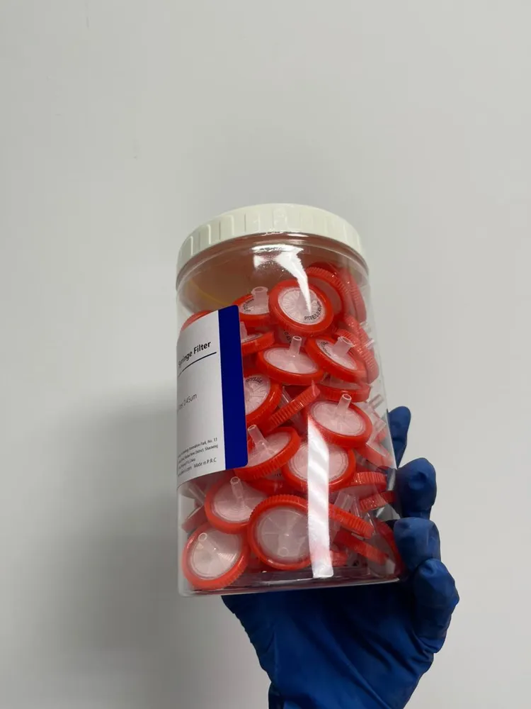 Фильтр шприцевой гидрофильный PTFE (Политетрафторэтилен), диаметр 25 мм, размер пор 0,45 мкм, 100 шт., ALWSCI, С0000645, 100 шт, фото 5
