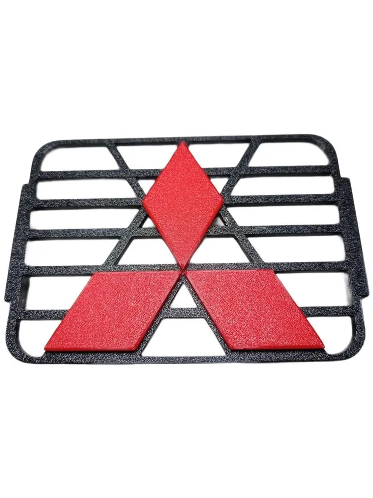 Решетка шноркеля Mitsubishi (Красный ромб), красный