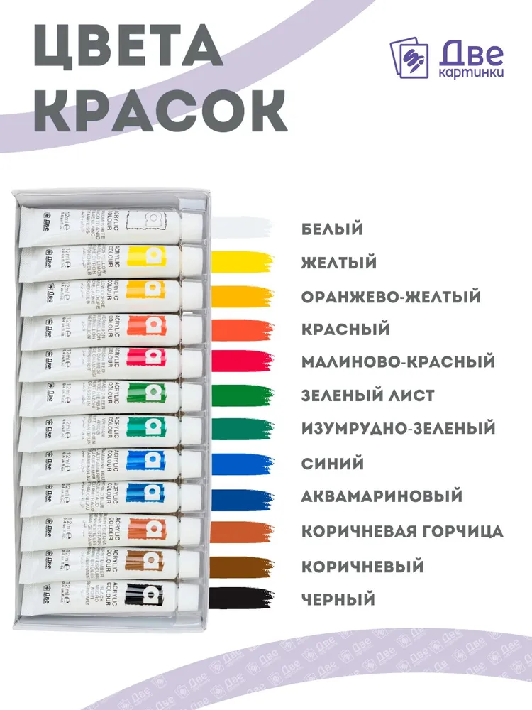 Мольберт настольный этюдник, подарочный набор для художника с красками и холстами для рисования, вариант, фото 6