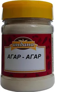 Агар-агар 900, 220 мл./160 гр., натуральный пищевой загуститель, растительный аналог желатина, для кондитерских изделий (зефир, мармелад) и выпечки, Индана. Подобрали для вас