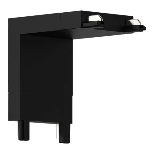 Соединитель угловой "поток-стена" SKYFLAT ST LUCE , цвет черный, магнитная трековая система SKYFLAT,