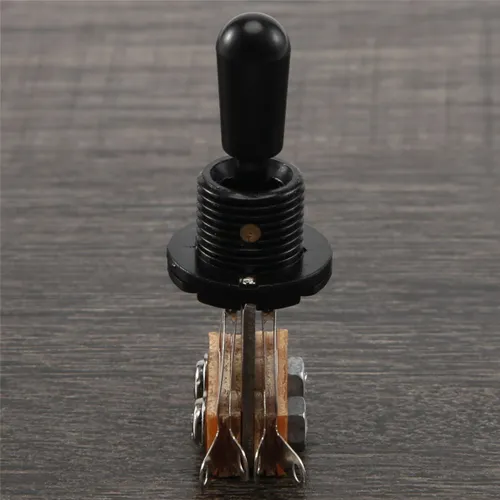 Метрический 3-позиционный короткий прямой гитарный переключатель звукоснимателей для электрогитары,