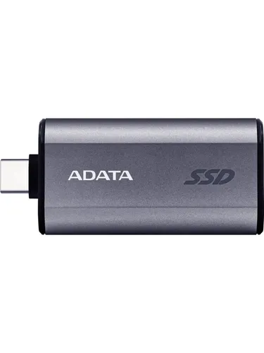 ADATA SC750-500G-CCBK Твердотельный диск A-DATA External SC750 серый 500GB USB 3.2 Gen 2 Type-C, R/W