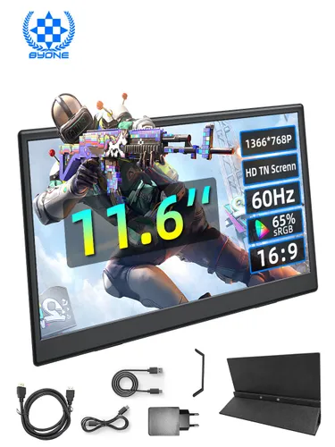 BYONE 11.6" Монитор ZA11.6, черный