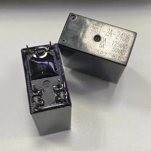 Реле 981-2A-24DS 6 контактов, 5А