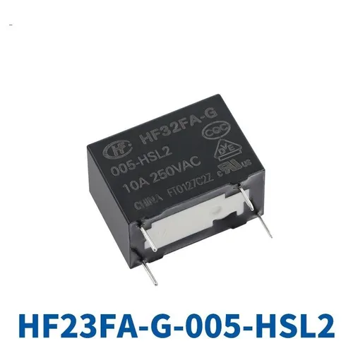 2pcs Реле HF32FA-G 005-HSL2 1 группа НО, 4 контакта, 10А 250В АС