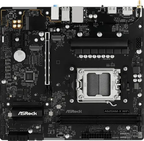 ASRock A620AM-X WIFI, AM5, DDR5, Материнская плата