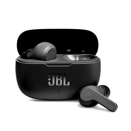 JBL Наушники беспроводные с микрофоном, черный матовый