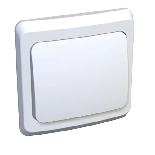 Выключатель 1-клавишный 10А IP20 Белый Этюд Systeme Electric