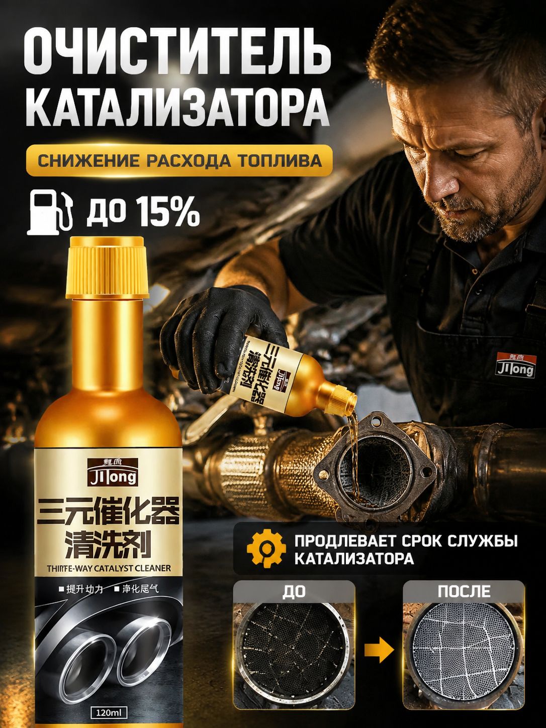 Очистителькатализатораавтомобиля