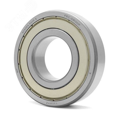 Подшипник шариковый радиальный FBC 6309-Z, 45 100 25 мм