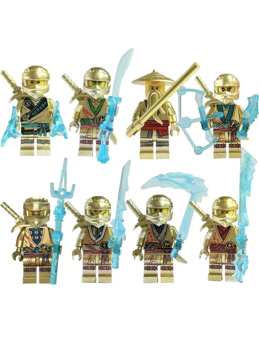 Фигурка Золотые / Ниндзяго / Минифигурка Ninjago