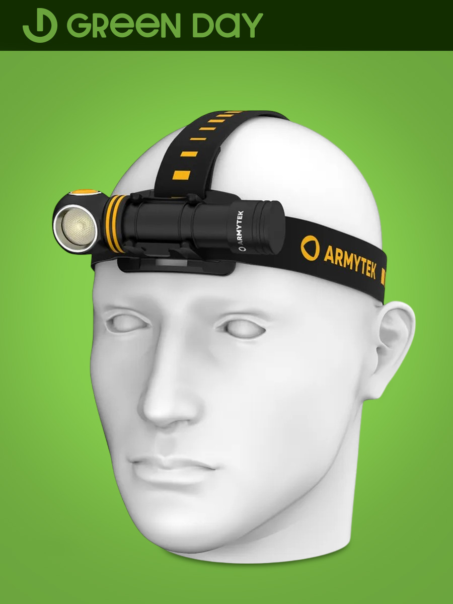 Мультифонарь светодиодный Armytek Elf C2 USB-C+18650, 1023 лм, теплый свет, F05103W