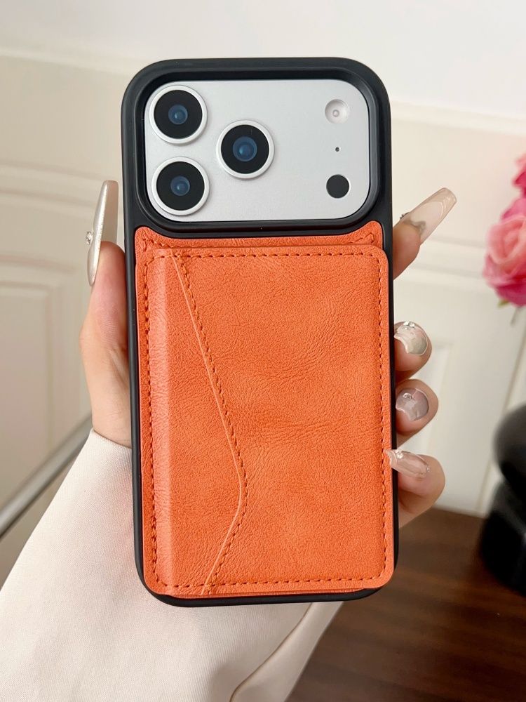 智能手机壳 用于 Apple iPhone 17 Pro, 热塑性聚氨酯, 橙色