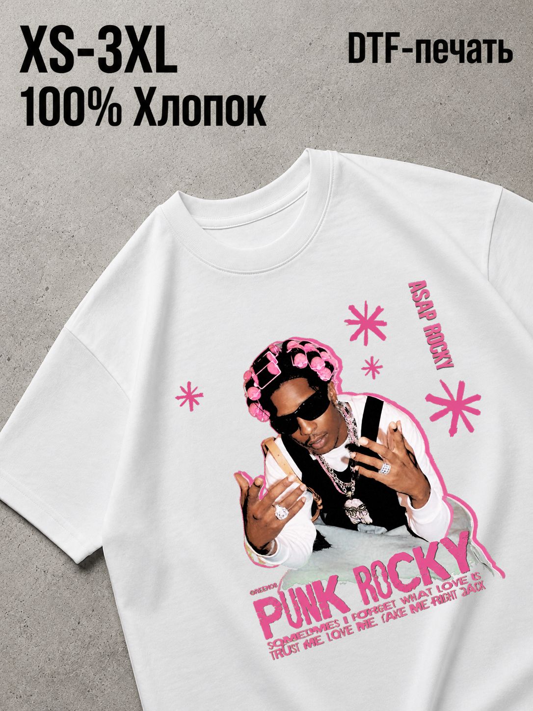 Футболка asap rocky a ap