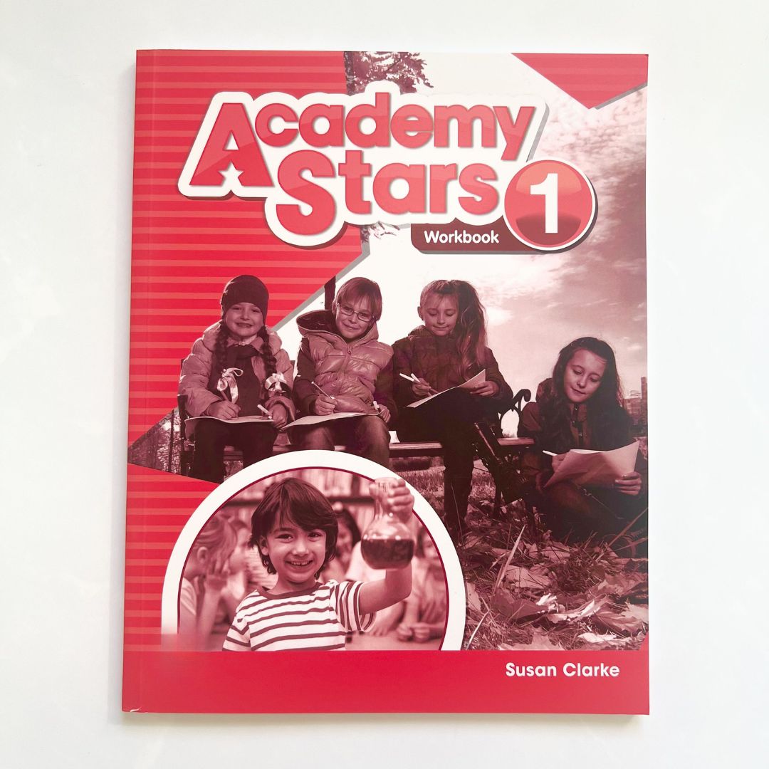 Academy Stars всех уровней 1,2,3,4. ПОЛНЫЙ КОМПЛЕКТ: Pupils Book (Учебник)  + Workbook (Рабочая тетрадь) + диски | Блэр Элисон