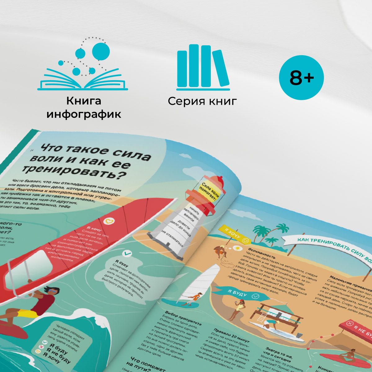 Книга инфографик: Чему не учат в школе. Самое важное для подростка в одной книге. | Infographic Book: What School Doesn't Teach. The Most Important Things for Teens in One Book - Ozon image 1