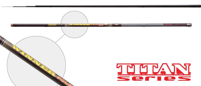 Удилище телескоп угольное д/с S Master 7014 Titan Series Winner Pole IM10 (5-30) 7,0 м б/к
