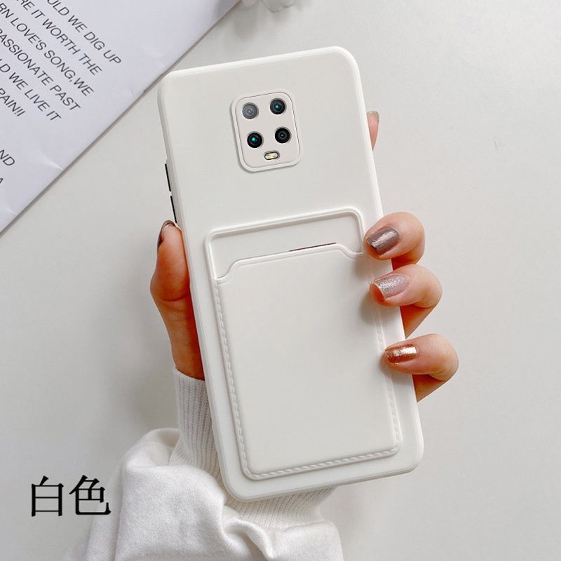 智能手机壳 用于 Redmi Note 9S, 热塑性聚氨酯, 白色