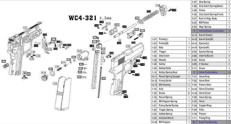 Пружина подователя к Borner 321 Win Gun,