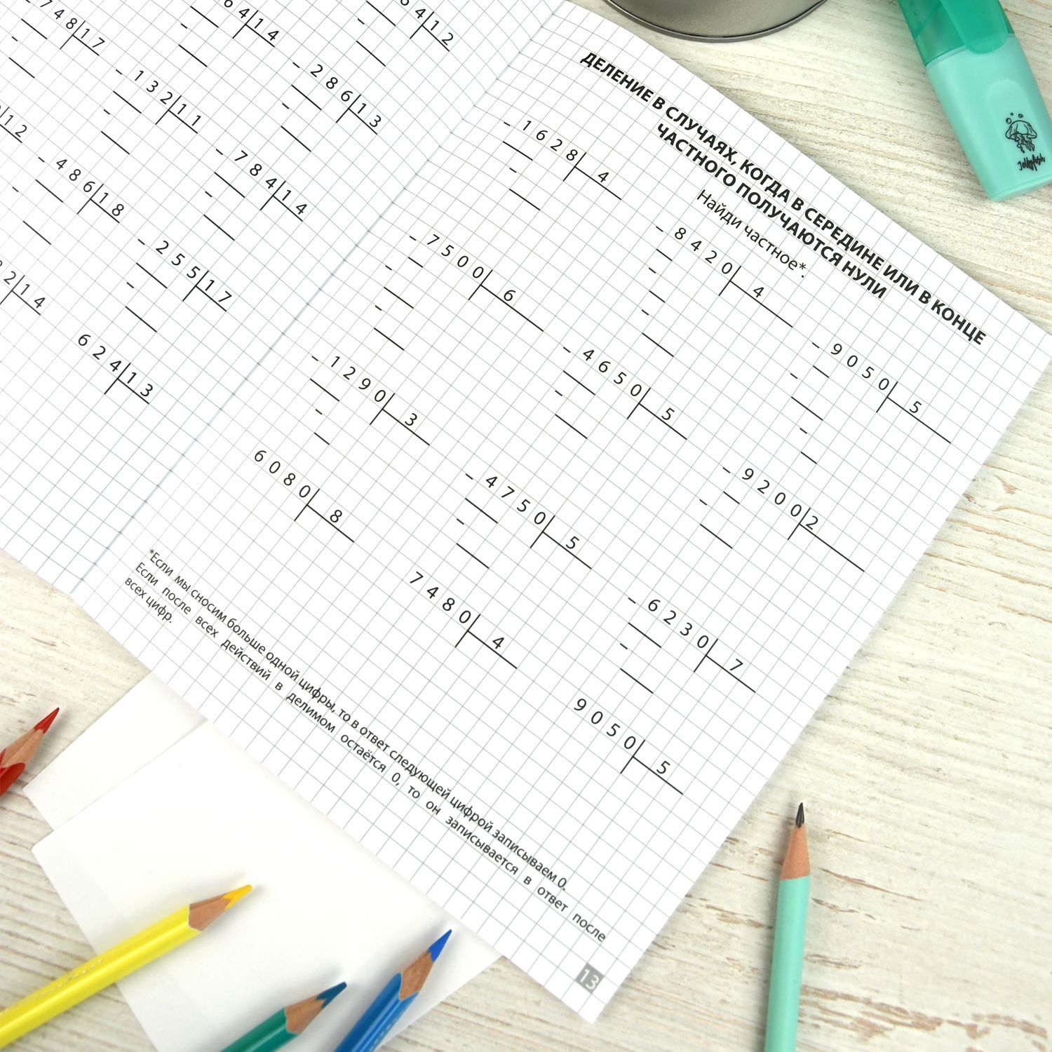 Книжка с примерами по математике. Серия "Тренажёр по математике" 165х205 мм 8 л | School VPR Practice Tests - Ozon image 6