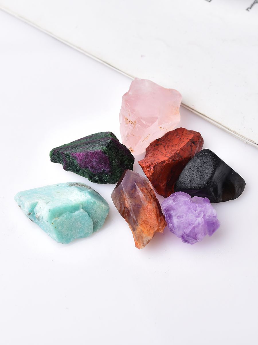 Набор"Коллекциянеобработанныхминералов",7шт