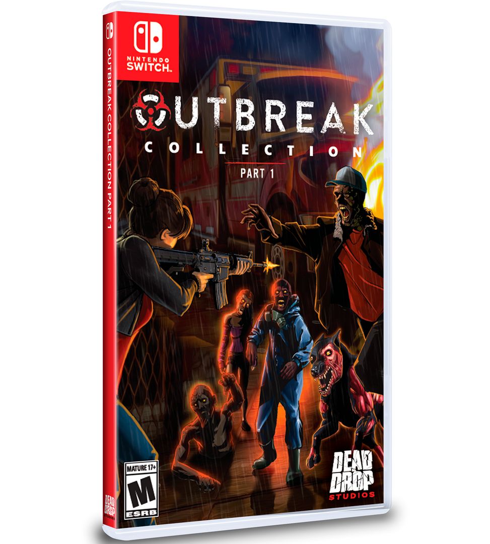 Игра Outbreak Collection Part 1 Limited Run Games Cover (LRG) (Nintendo ...