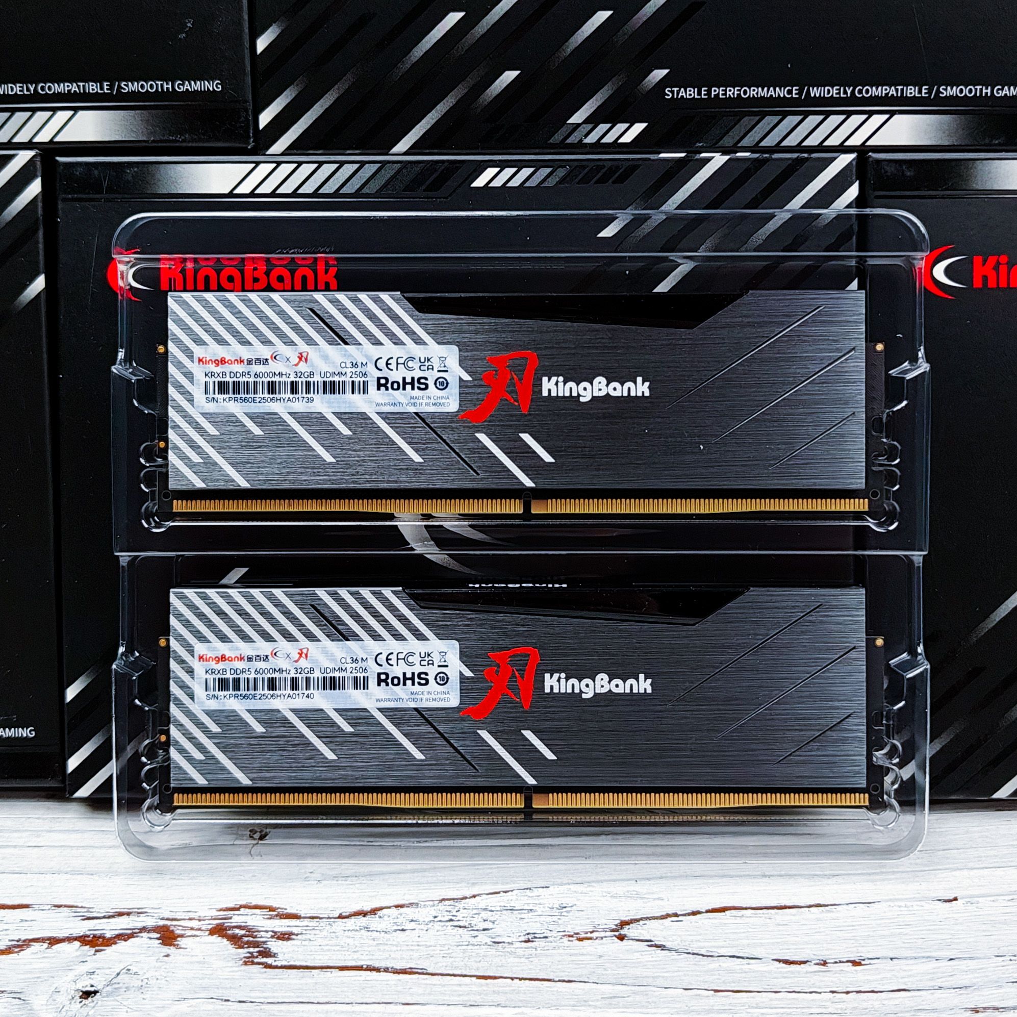 Модуль оперативной памяти KingBank 32 ГБ DDR5 PC48000 6000 MHz CL