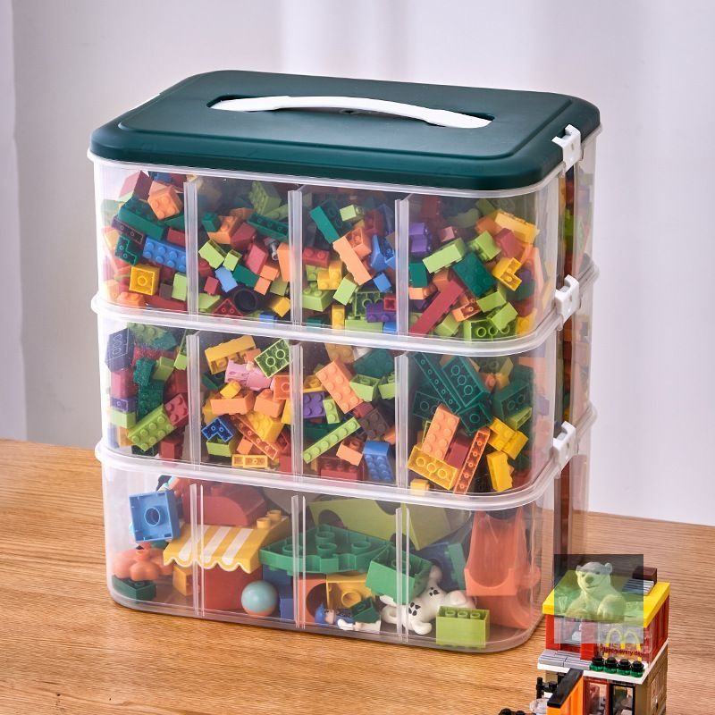 Органайзердляигрушекдлина30.5см,ширина23см,высота32.5см,секции:3,шт.