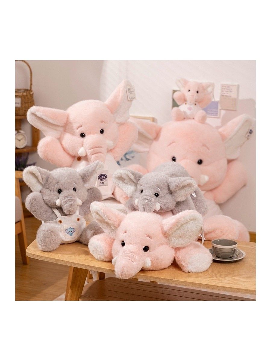 Розовый плюшевый слон: уютный друг для повседневной гармонии