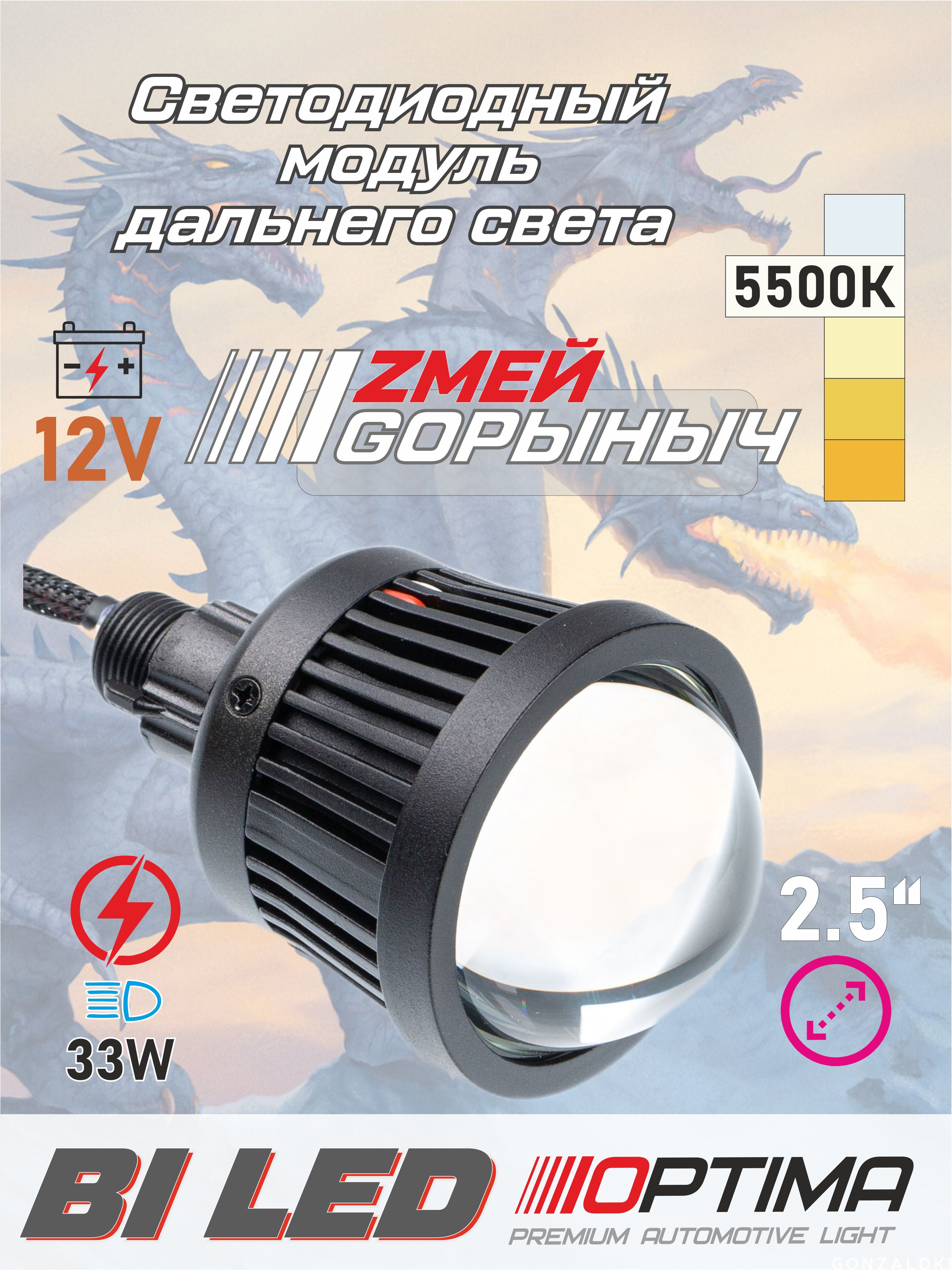 Premium Auto Led Модуль дальнего/ближнего света PREMIUM AUTOMOTIVE LIGHT Светодиодная H7 ...